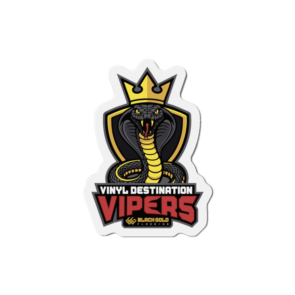 Vipers Die-Cut Magnet