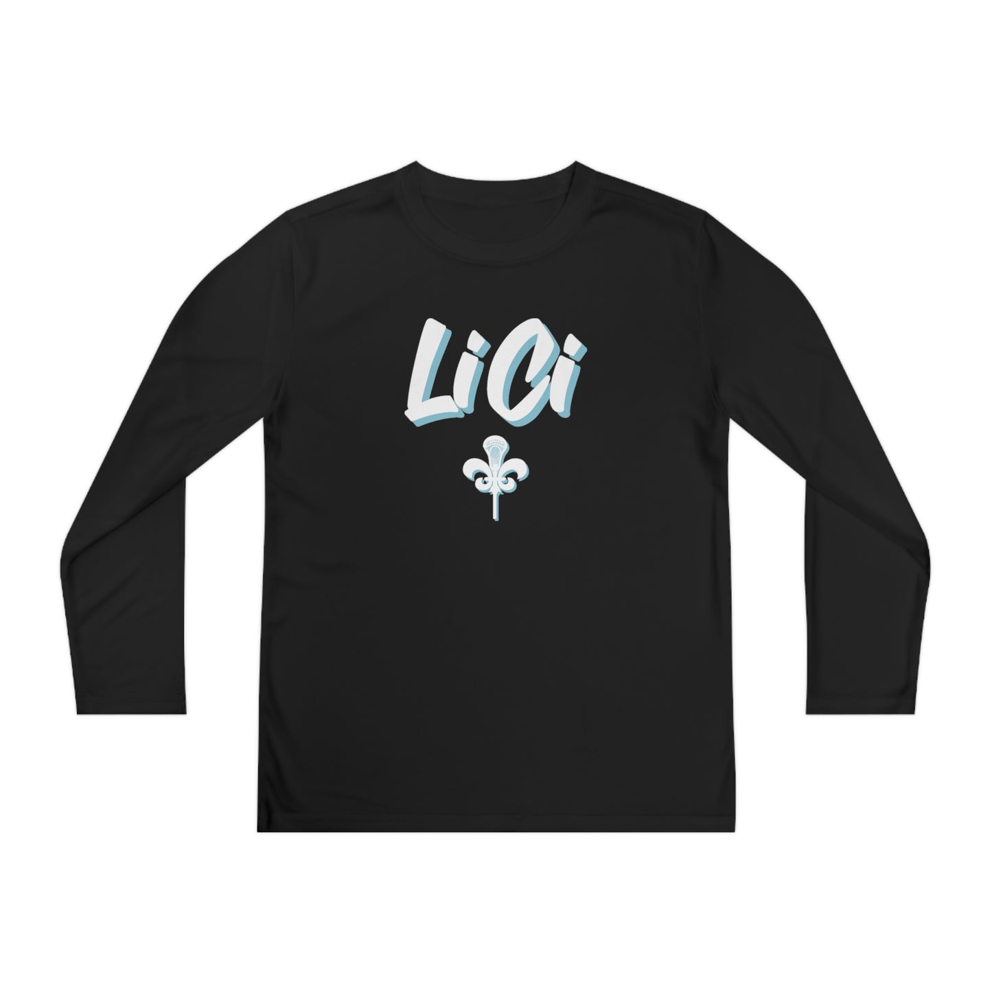 Youth Lilac City Lacrosse Sport-Tek Performance Long Sleeve
