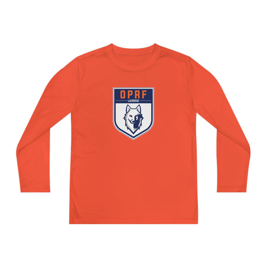 Youth OPRF Lacrosse Sport-Tek Performance Long Sleeve