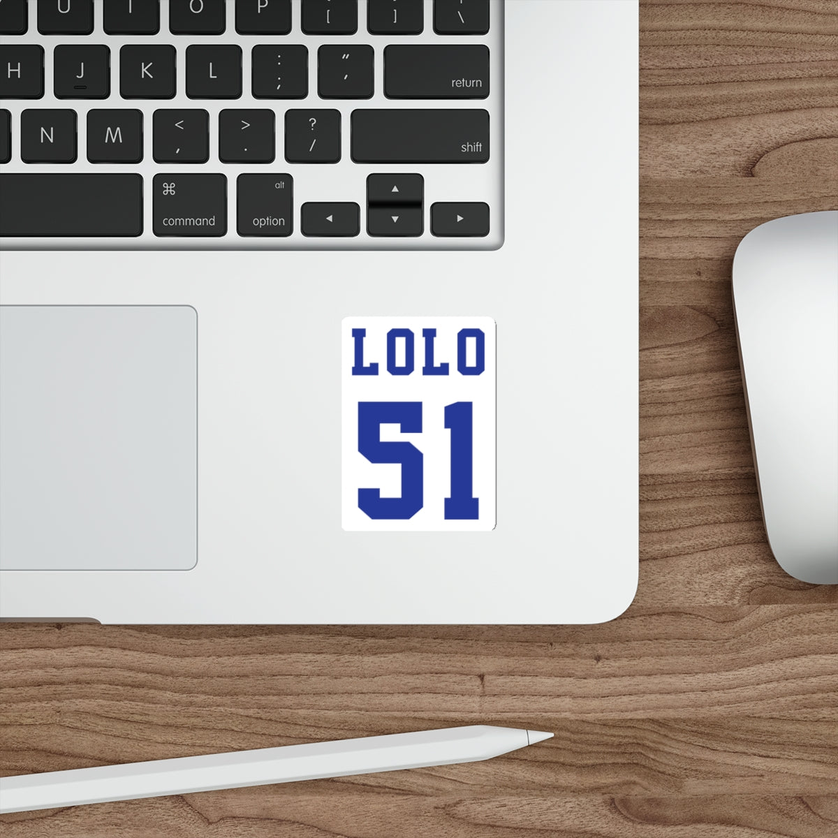Hopkins Lacrosse Die Cut Sticker