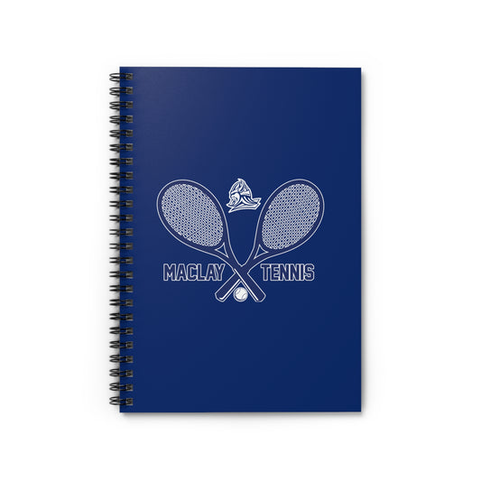 Maclay Tennis Spiral Notebook - Ruled Line (8" x 6")