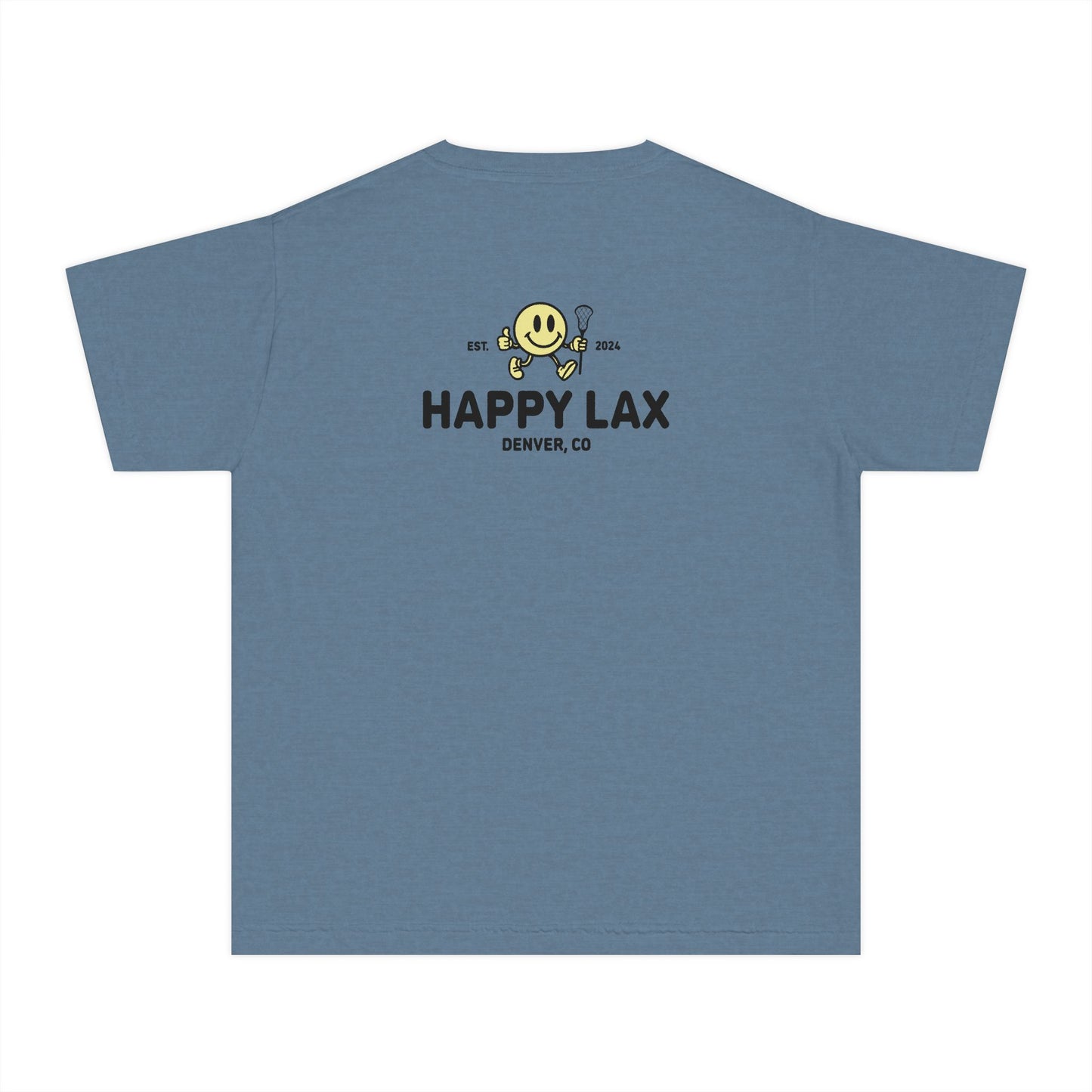 Youth Happy Lax Comfort Colors Garment Dyed T-Shirt
