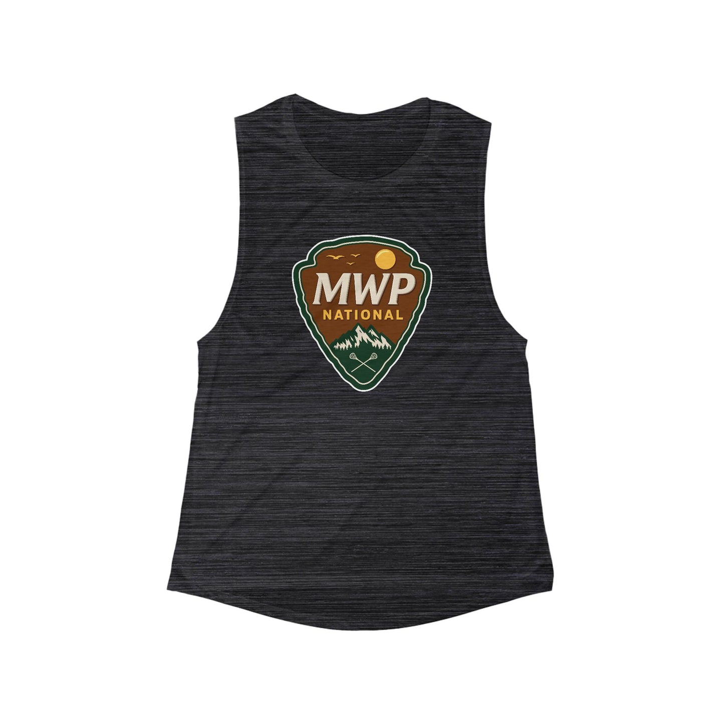 Women's MWP National Bella + Canvas Flowy Scoop Sport Tank