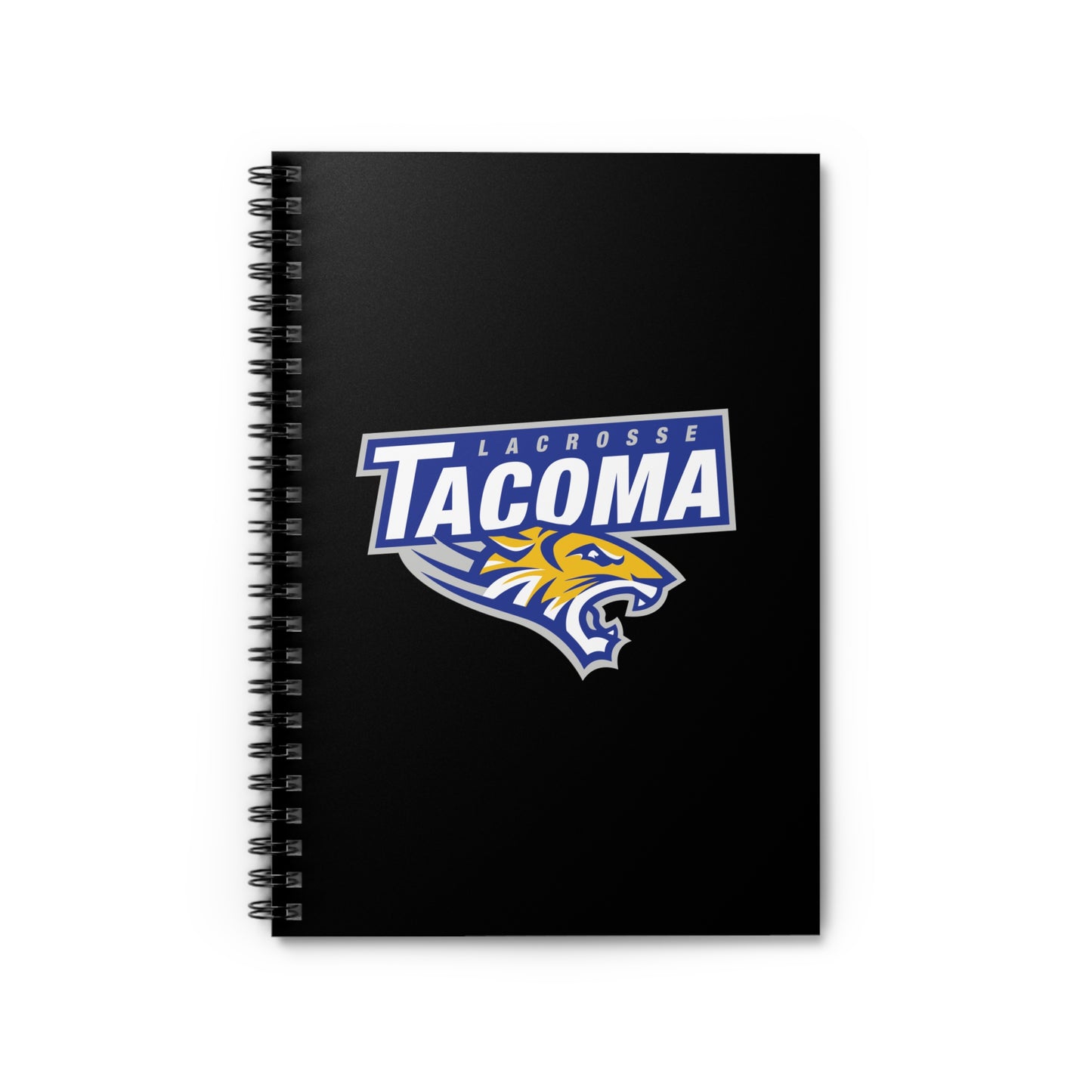 Tacoma Tigers Lacrosse Spiral Notebook - Ruled Line (8" x 6")