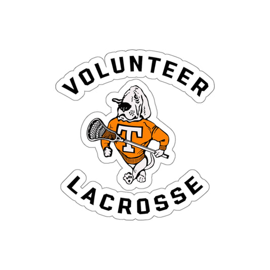 Tennessee Lacrosse Die-Cut Outdoor Sticker (3"x3")