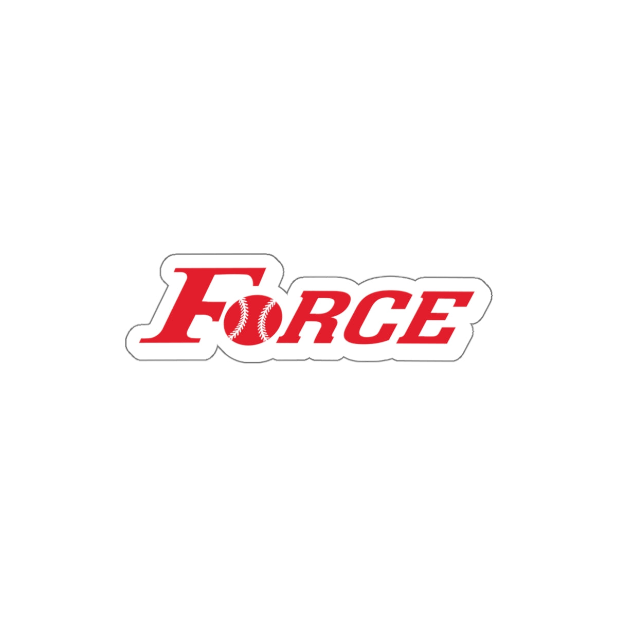 Colorado Force Softball Die Cut Stickers