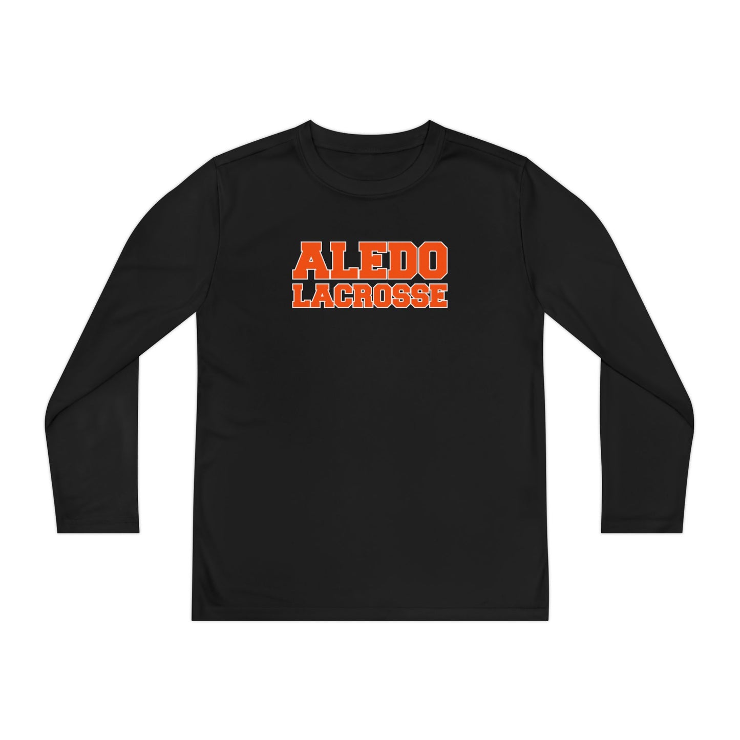 Personalizable - Youth Aledo Lacrosse Sport-Tek Performance Long Sleeve Shirt