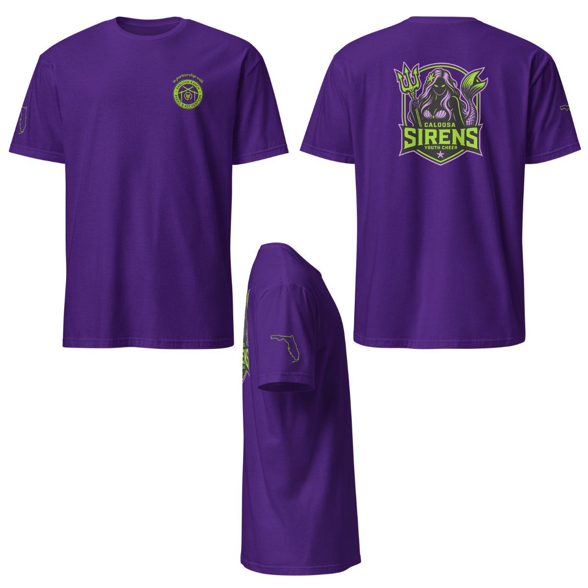 Adult Caloosa Sirens Gildan Softstyle T-Shirt