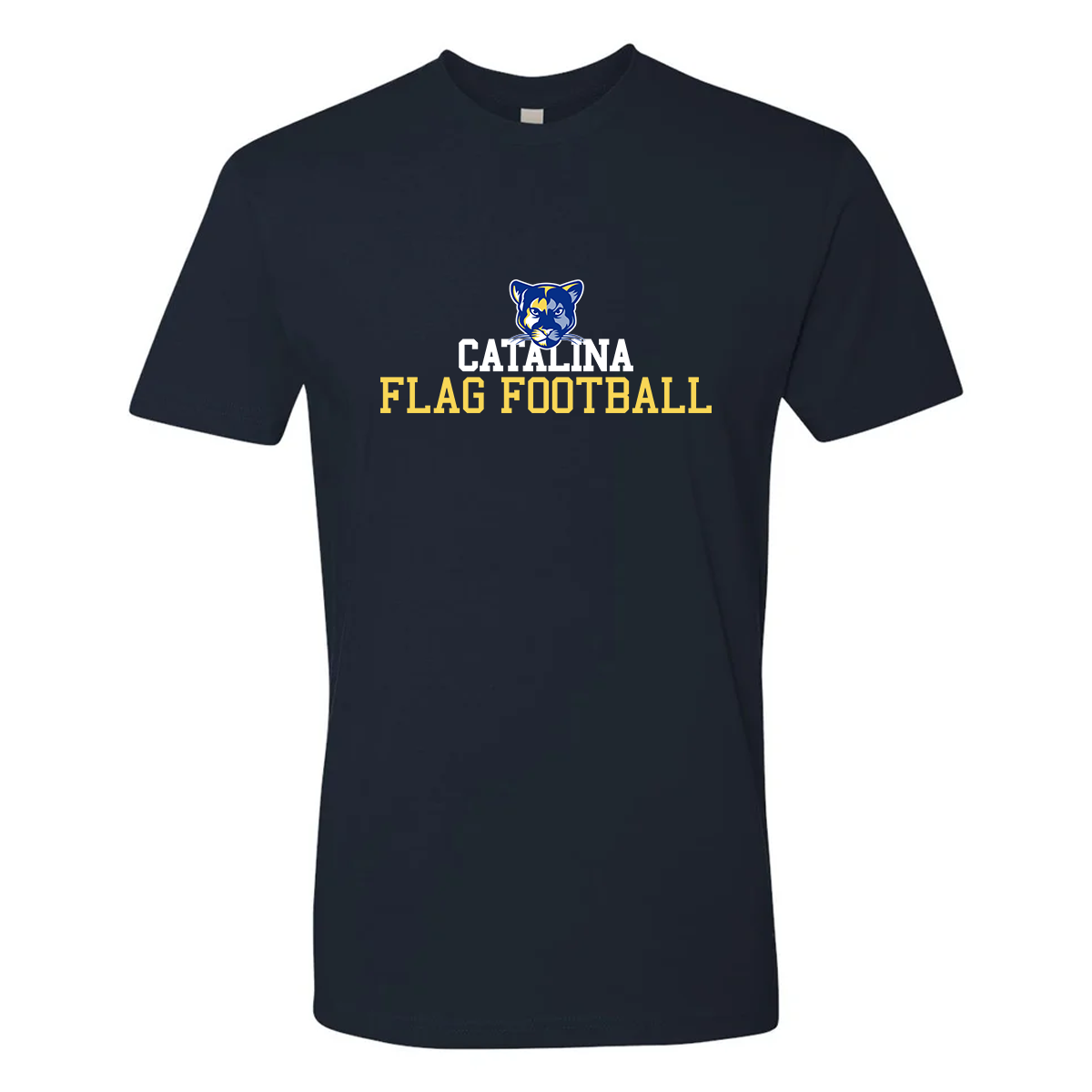 Adult Catalina Flag Football Next Level Cotton T-Shirt
