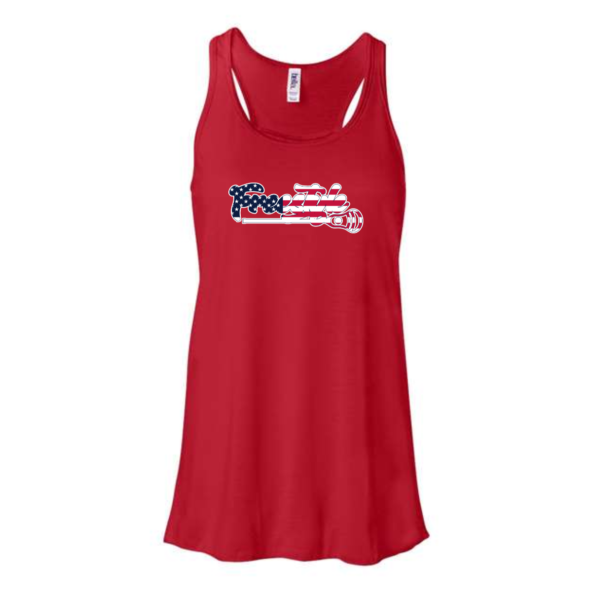 Women's Freestyle Lacrosse Flowy Racerback Tank