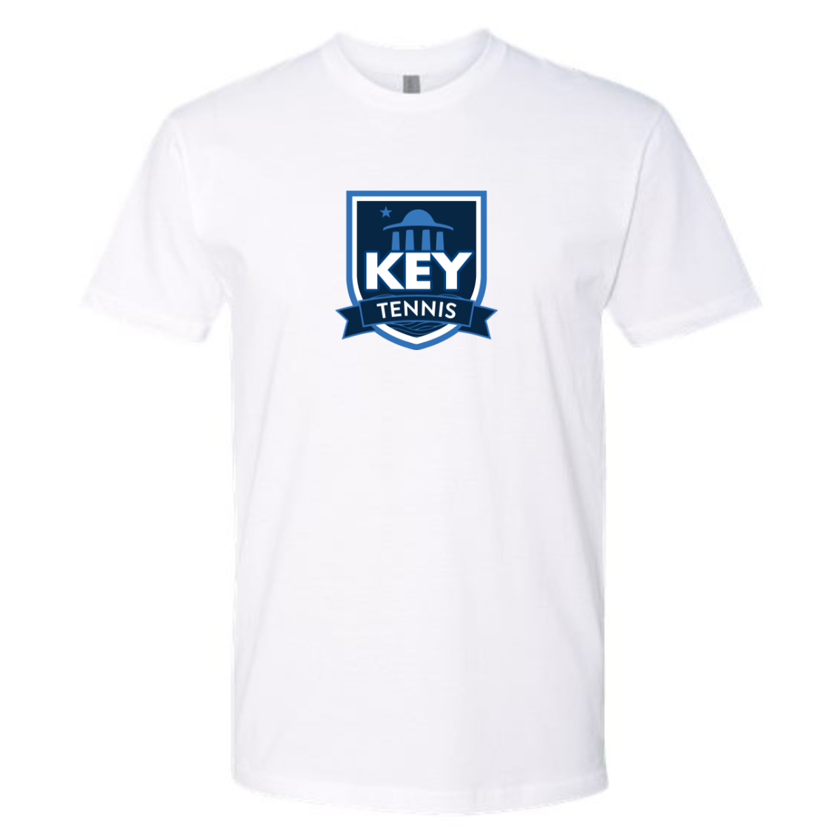 Adult Key Tennis Next Level Cotton T-Shirt