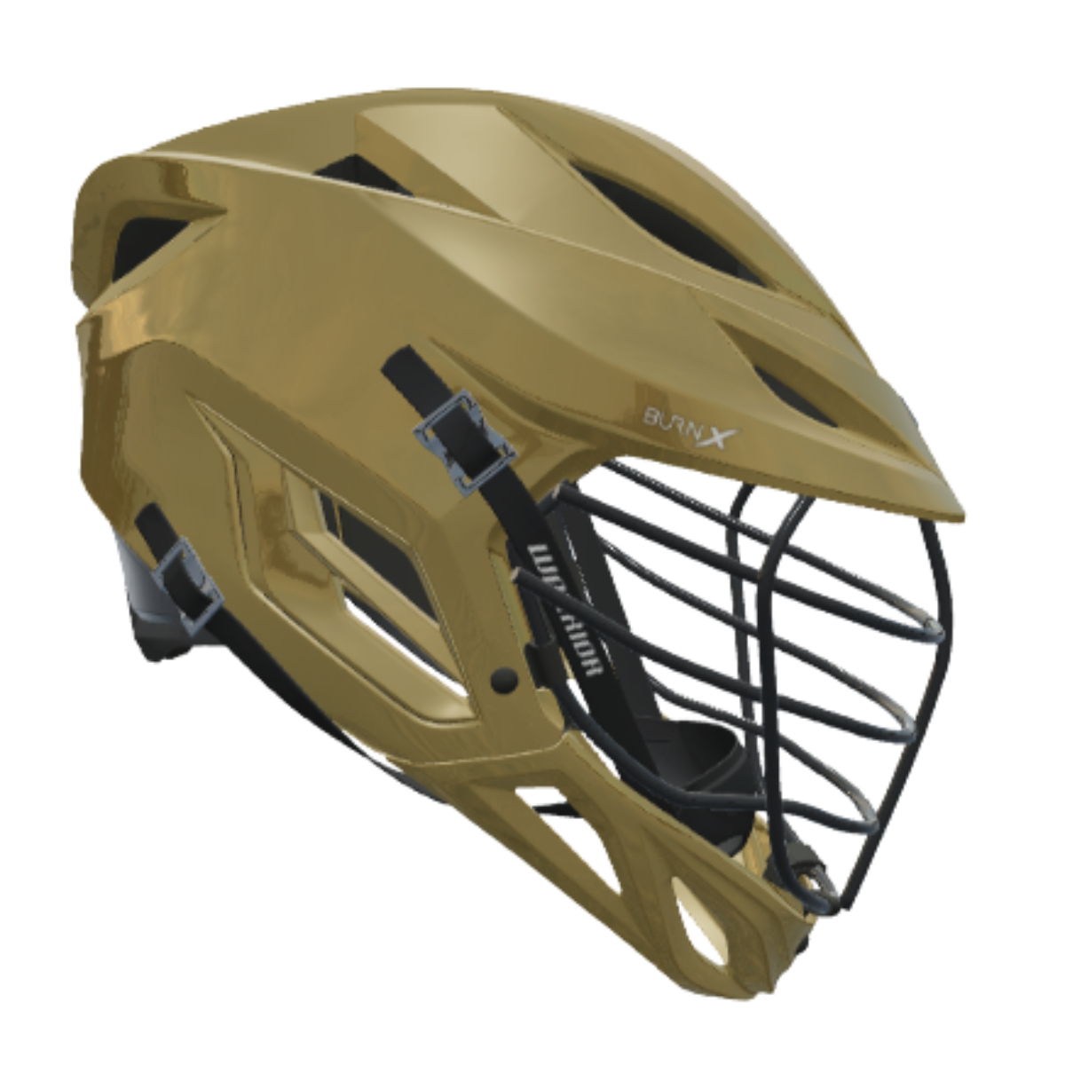 Custom Gold Warrior Burn X Helmet