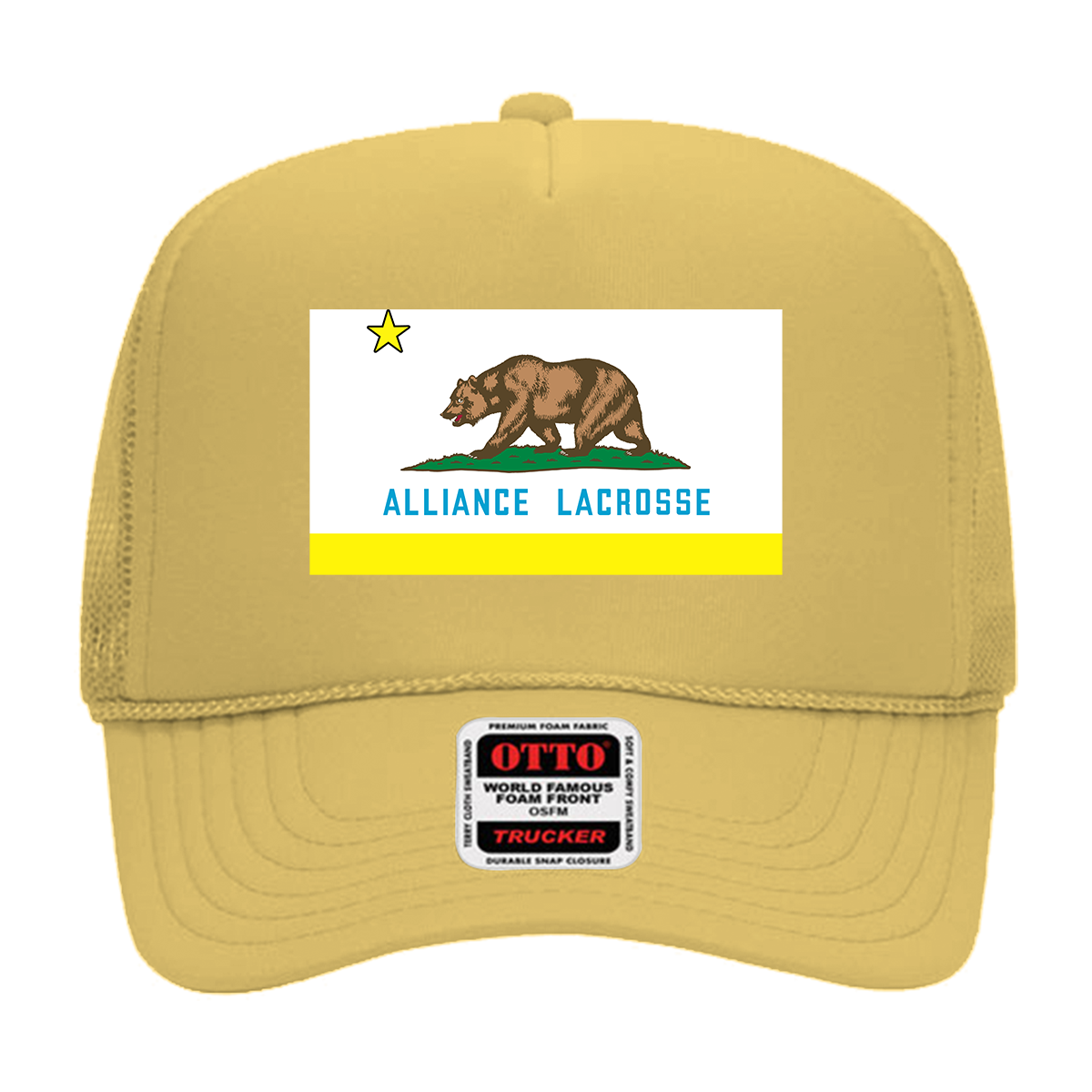 Alliance National Otto 5-Panel Crown Mesh Back Trucker Hat