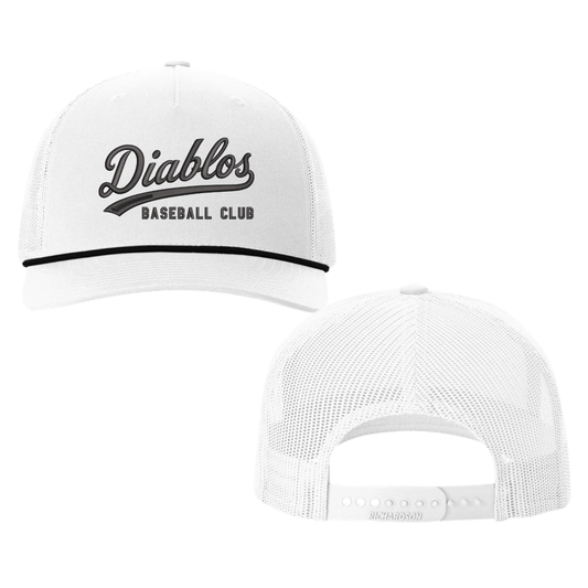 Diablos Baseball Richardson Rope Trucker Hat