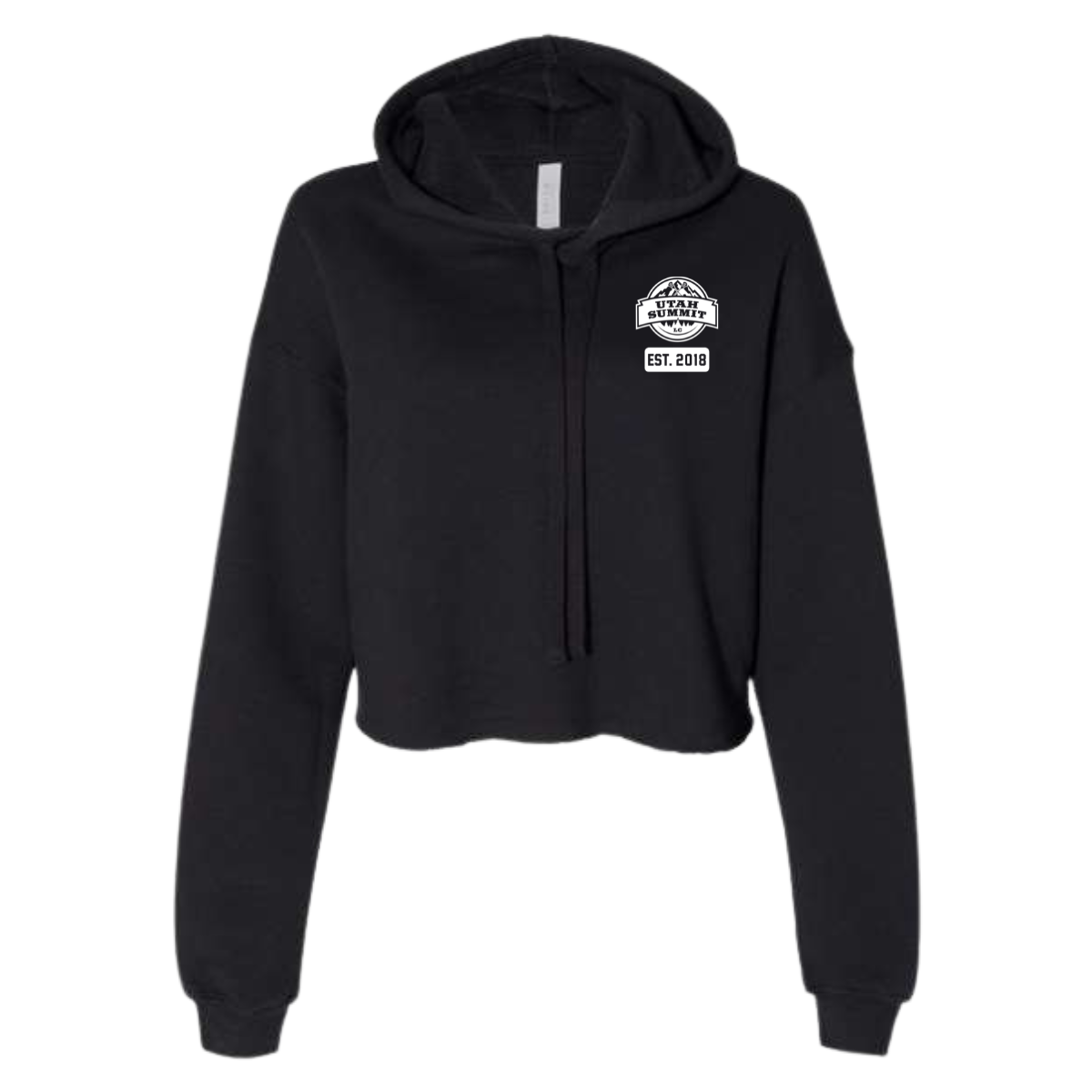 Women's Utah Summit LC Bella + Canvas Cropped Hoodie