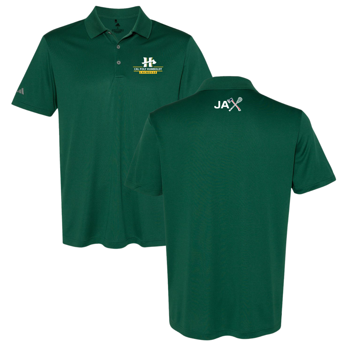 Adult Cal Poly Humboldt Adidas Performance Polo