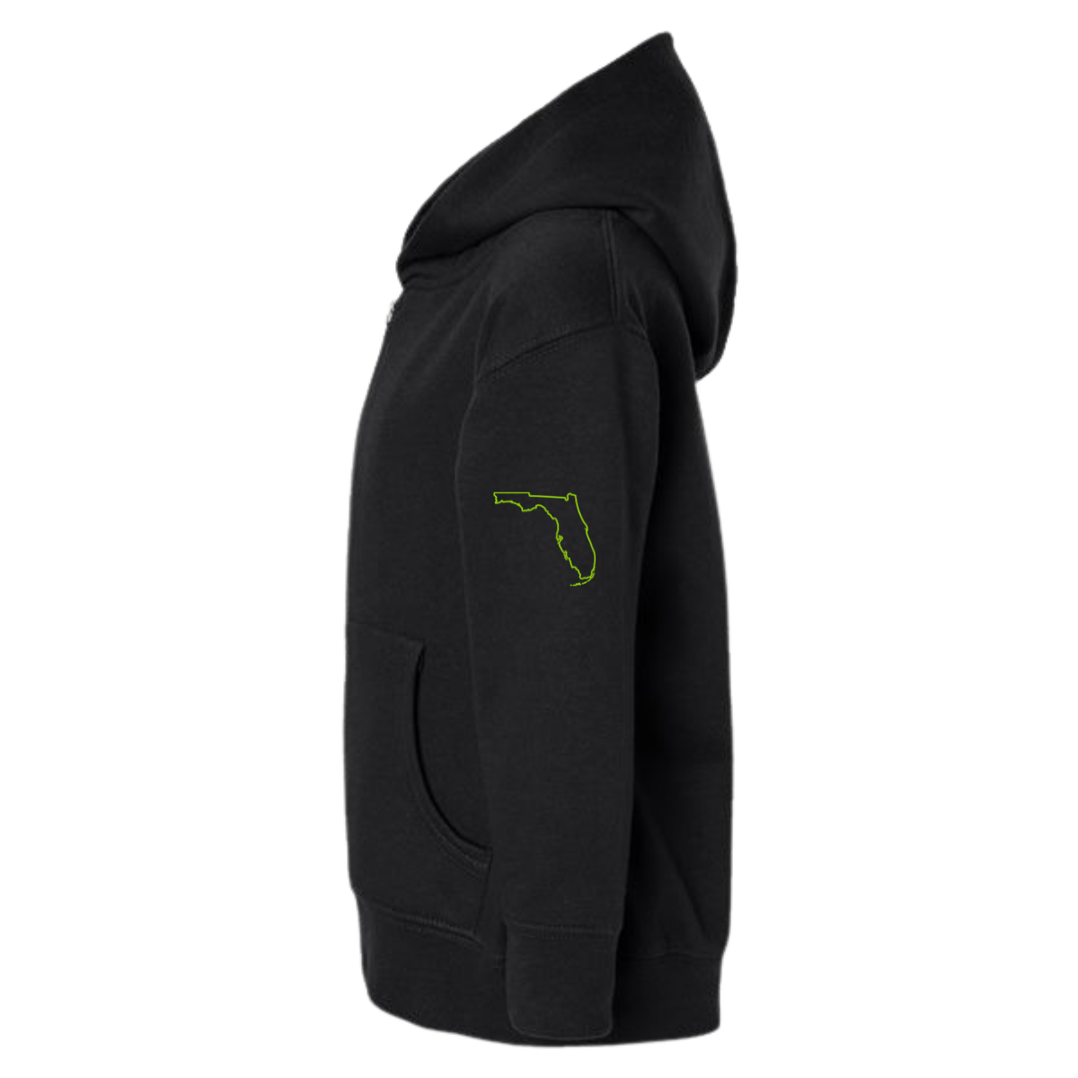 Toddler Caloosa Sirens Rabbit Skins Full-Zip Fleece Hoodie