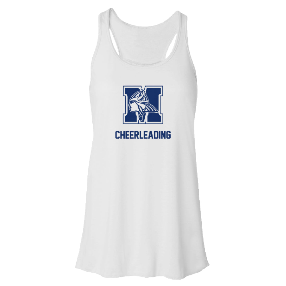 Women's Maclay Cheer Bella + Canvas Racerback Tank