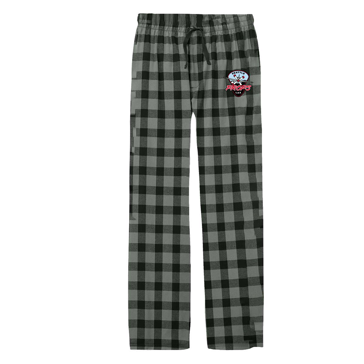 Adult Seattle Props District Flannel Plaid Pant