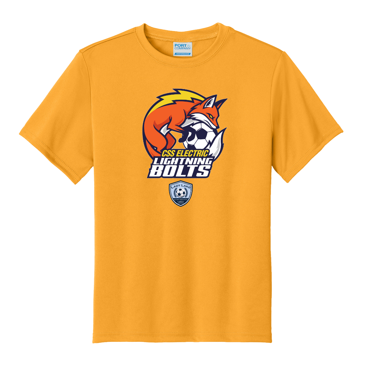Youth Lightning Bolts Performance T-Shirt
