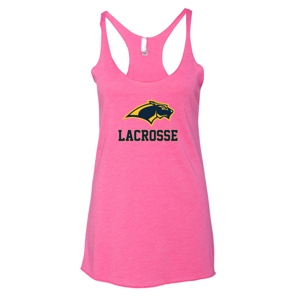 Women's PJP Boy Lacrosse Next Level Racerback Tank Top