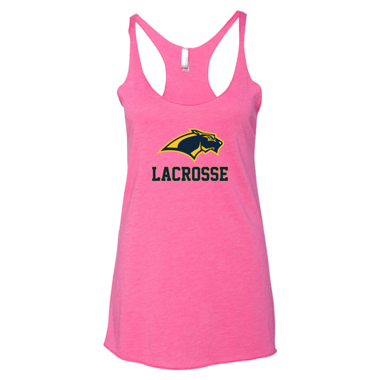 Women's PJP Boy Lacrosse Next Level Racerback Tank Top