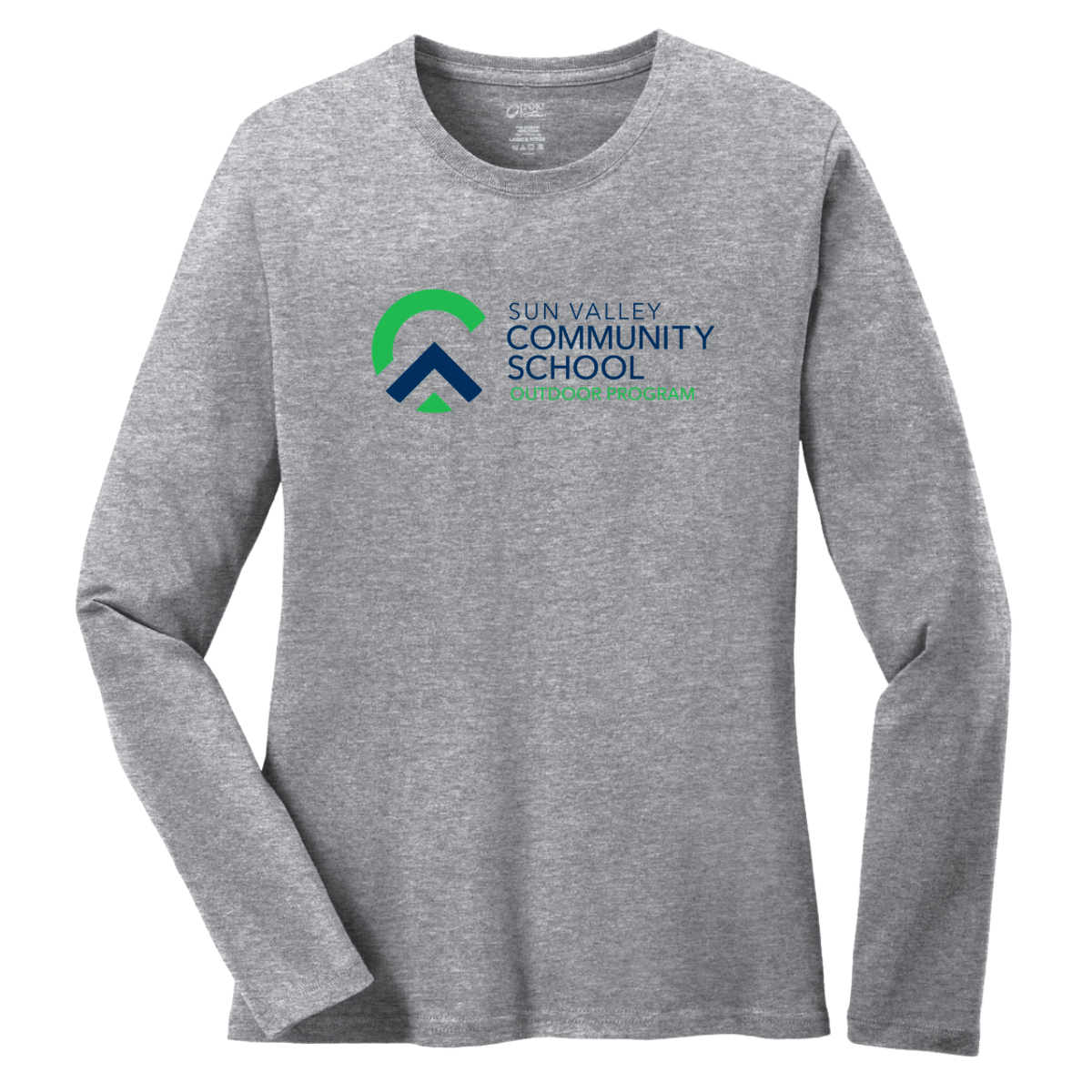 Women’s Sun Valley Community School Port & Company LS T-Shirt