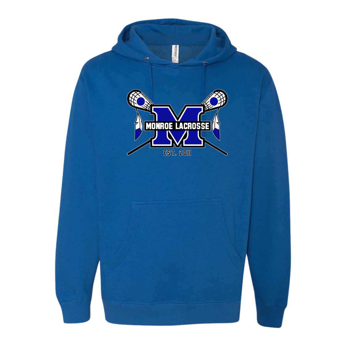 Adult Braves Midweight Pullover Hoodie