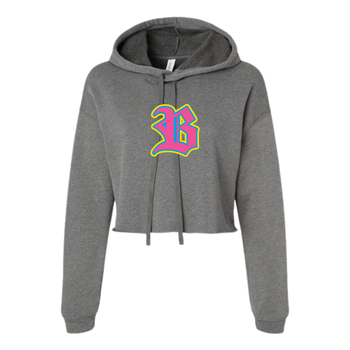 Women's Blacksox Bella + Canvas Cropped Hoodie
