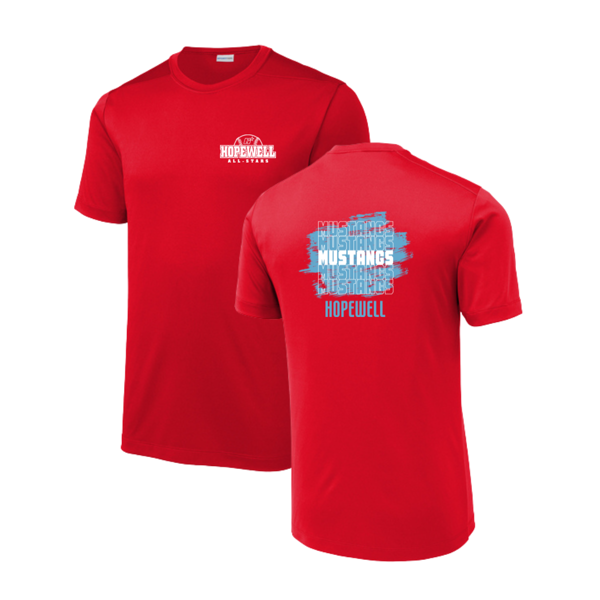 Adult Mustangs Competitor Tee