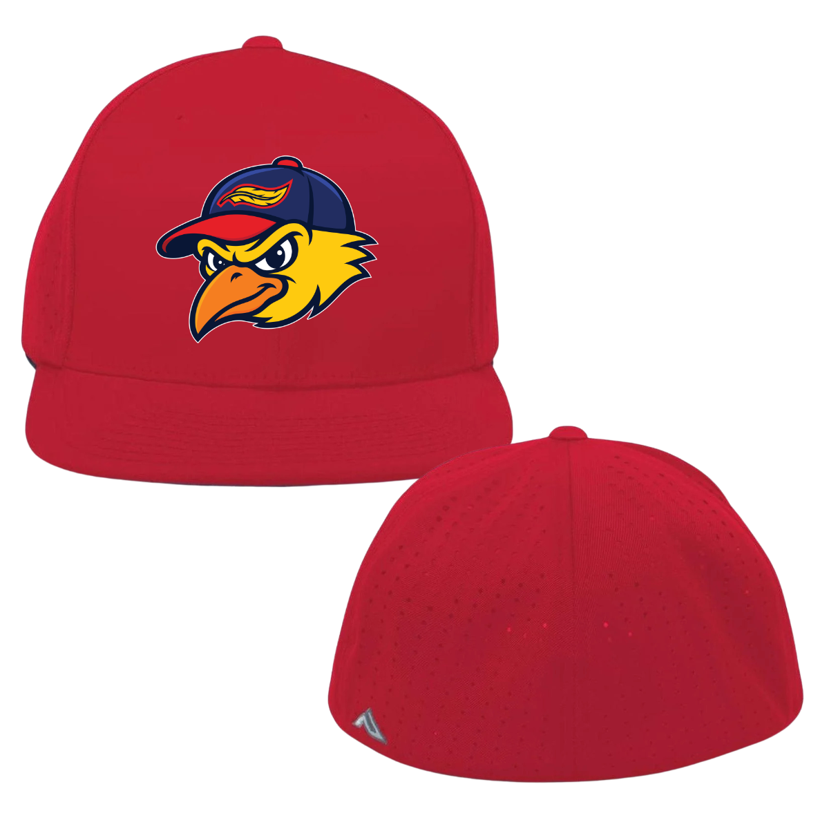 Mudhens Baseball Pacific Perforated F3 Performance Flexfit Cap