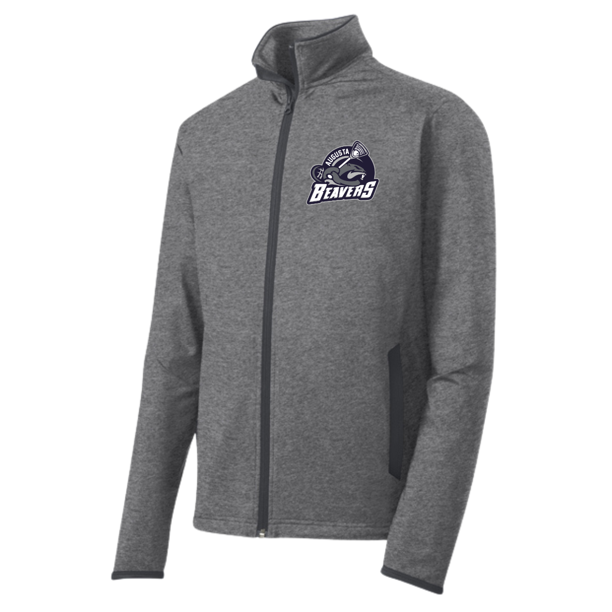Adult Augusta Beavers Sport-Tek Sport-Wick Stretch Full-Zip Jacket