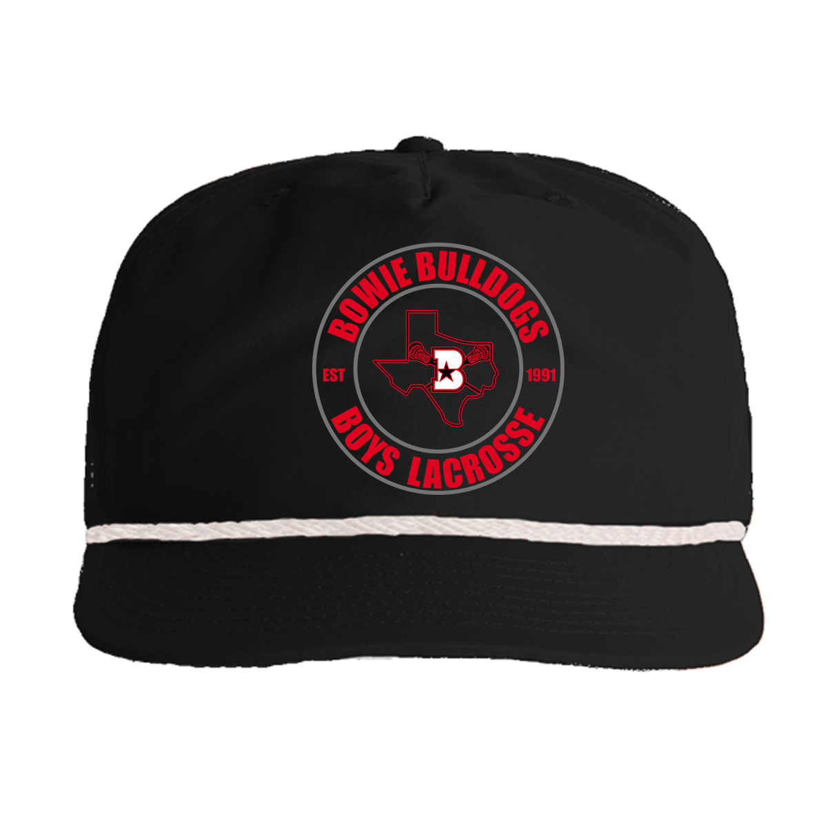 Bowie Bulldogs Surf Rope Hat