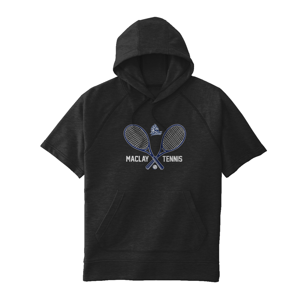 Adult Maclay Tennis Sport-Tek Tri-Blend SS Hoodie