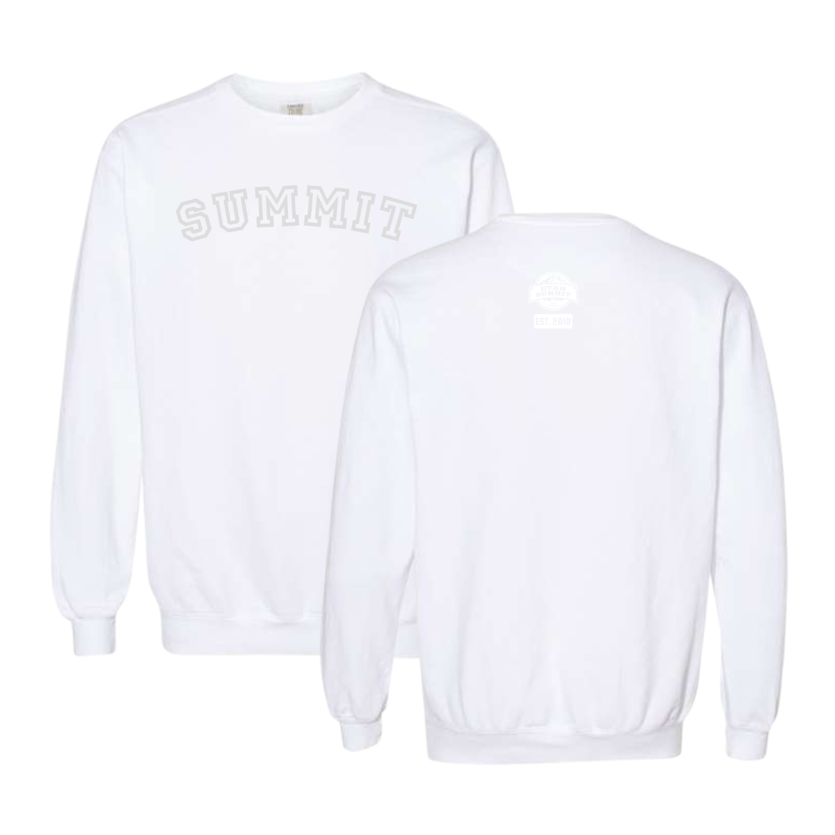 Adult Utah Summit LC Comfort Colors Garment-Dyed Sweatshirt