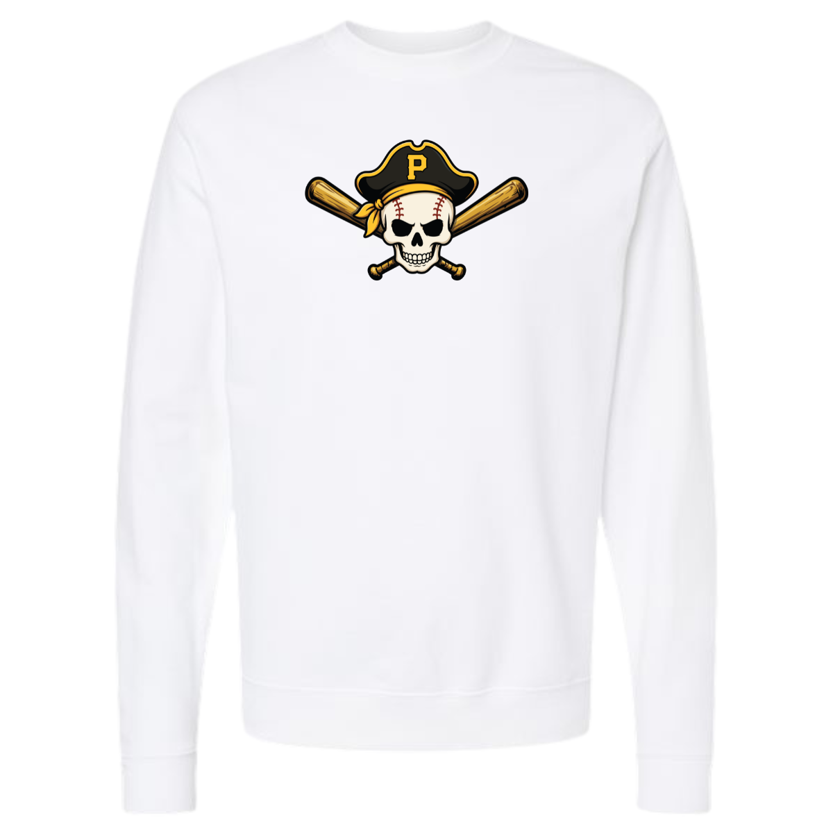 Adult Pirates Midweight Crewneck