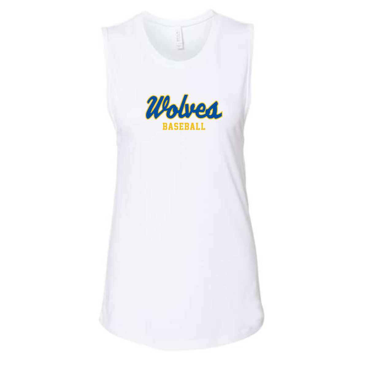 Women's St. Paul's Baseball Bella + Canvas Jersey Muscle Tank