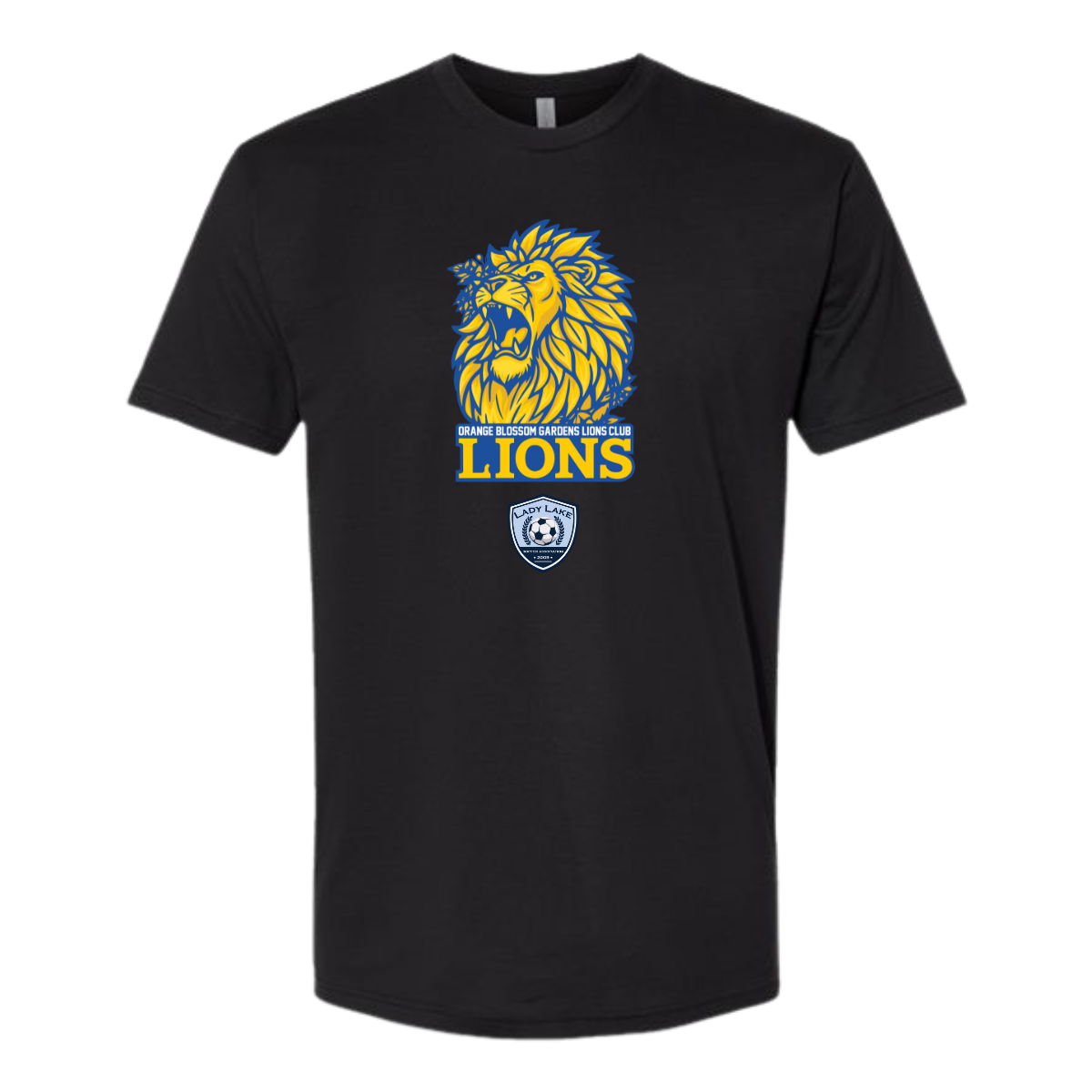 Adult Lions Next Level Cotton T-Shirt