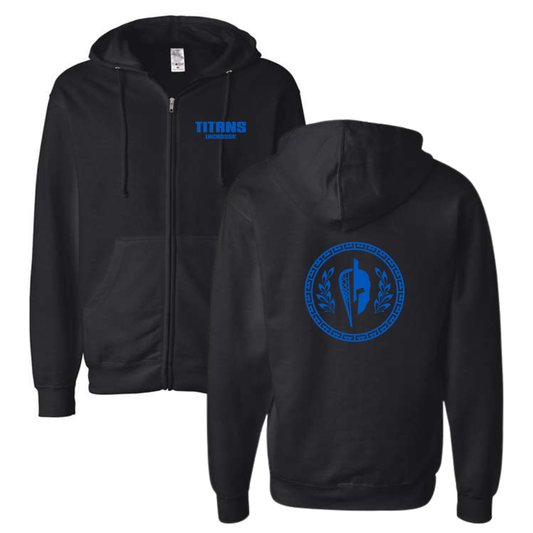 Adult Titans ITC Fleece Zip Up Hoodie