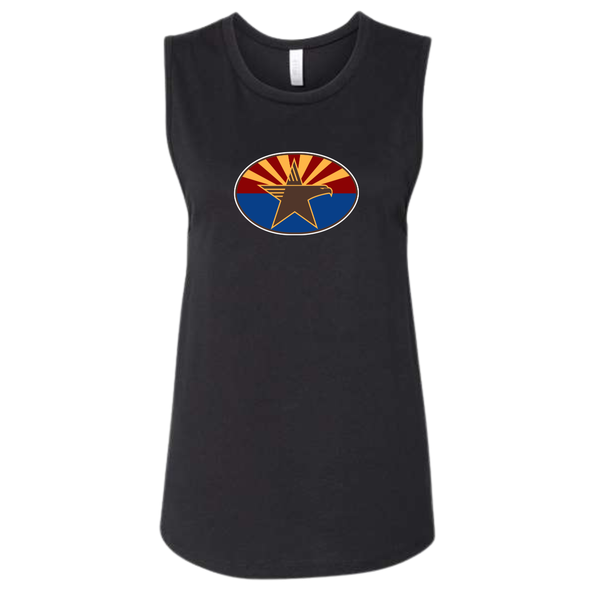 Women's Arizona Hawks Australian Bella + Canvas Jersey Muscle Tank