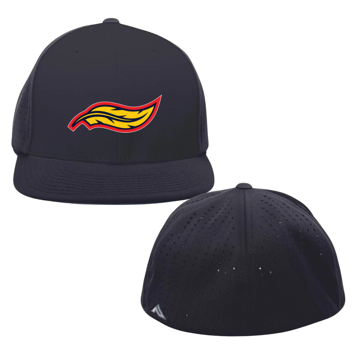 Mudhens Baseball Pacific Perforated F3 Performance Flexfit Cap