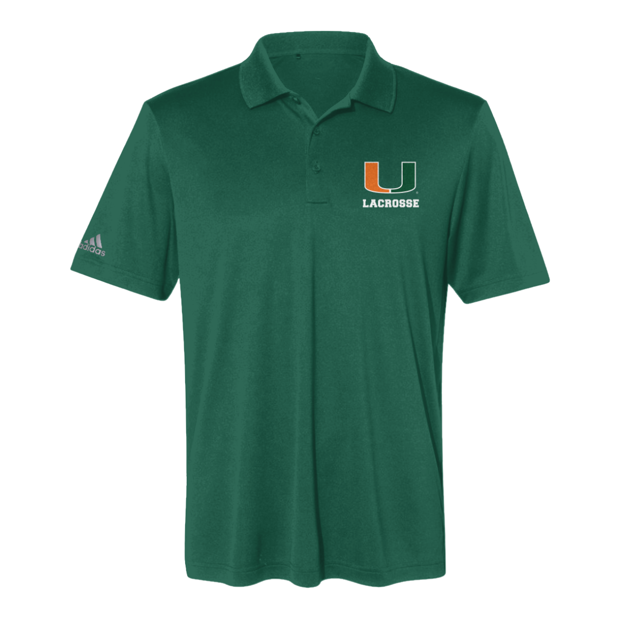 Adult Miami Lacrosse Adidas Performance Polo