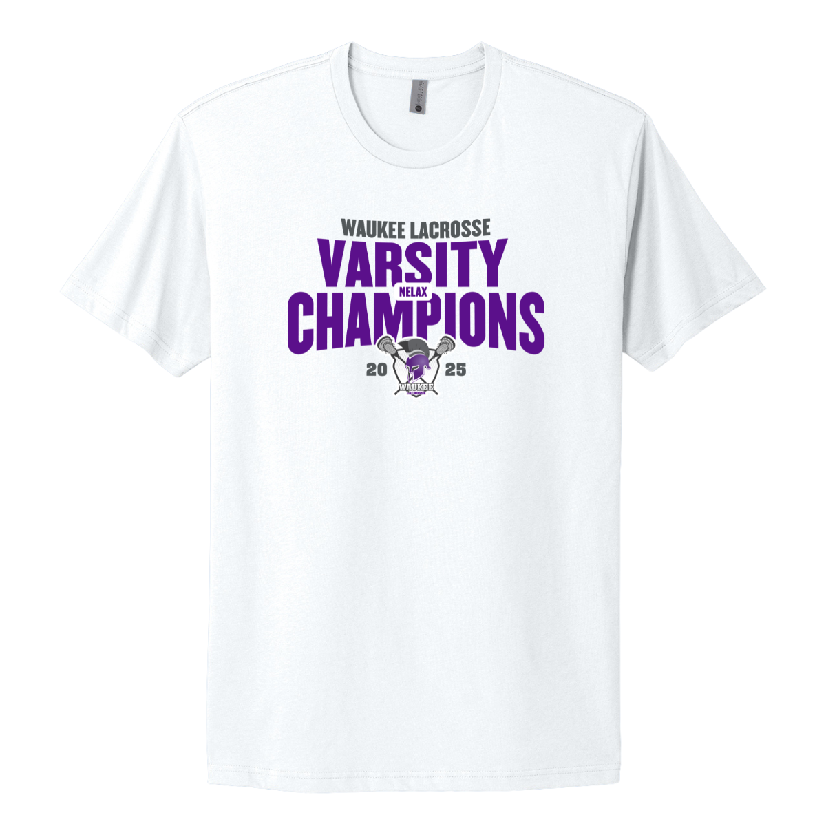 Adult Waukee Lacrosse Cotton T-Shirt