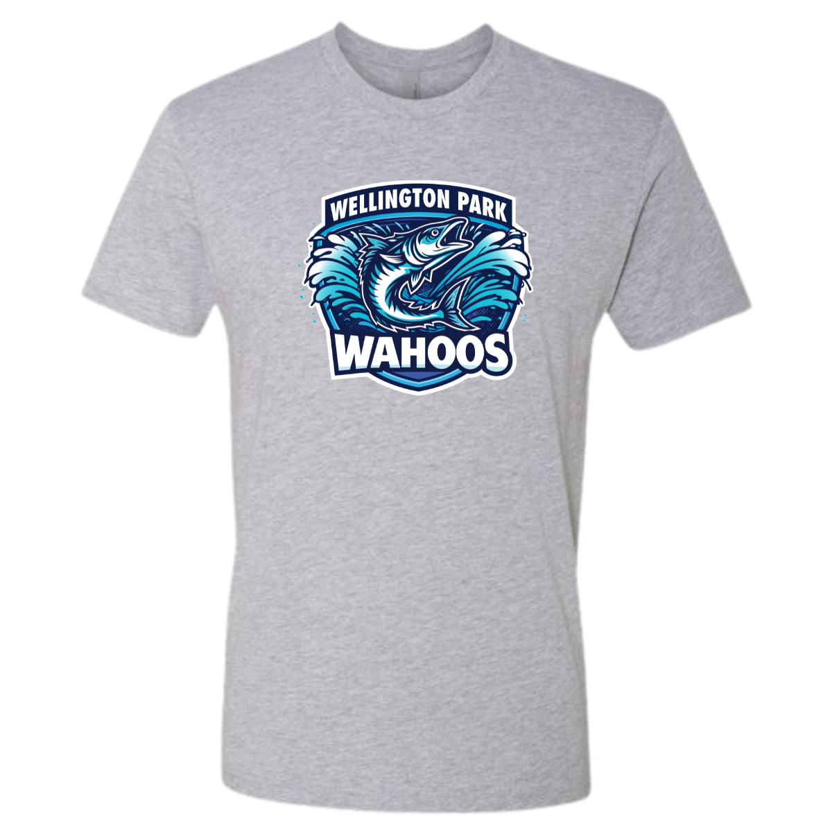 Adult Wellington Park Wahoos Next Level Cotton T-Shirt