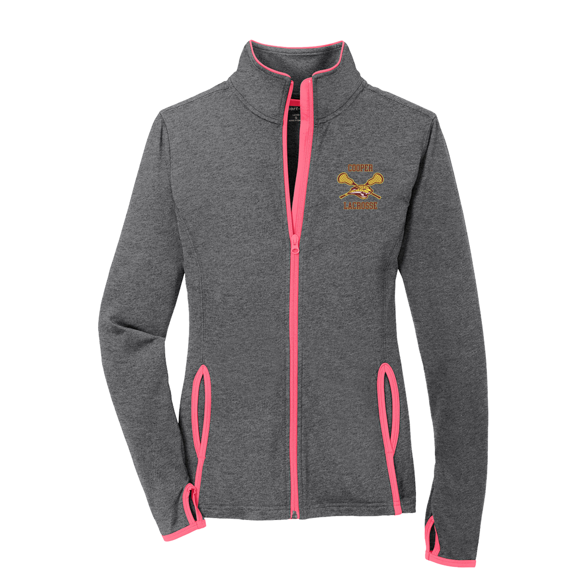 Women's Cooper High School Lacrosse Sport-Wick Contrast Jacket
