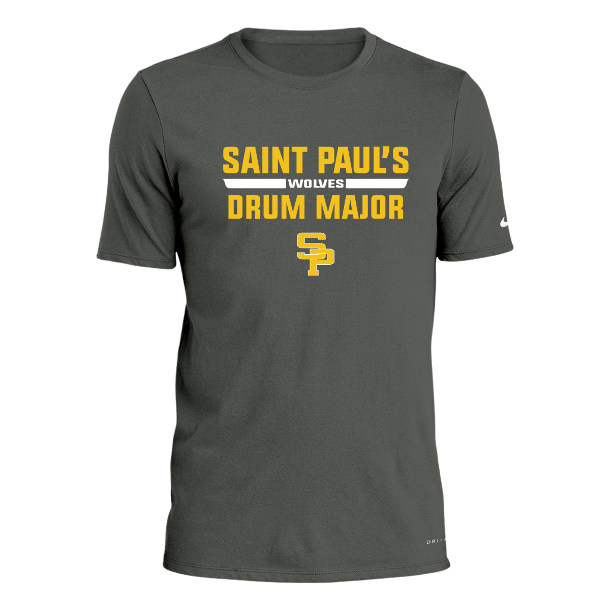 Adult St Paul's Marching Wolves Nike Dri-FIT T-Shirts