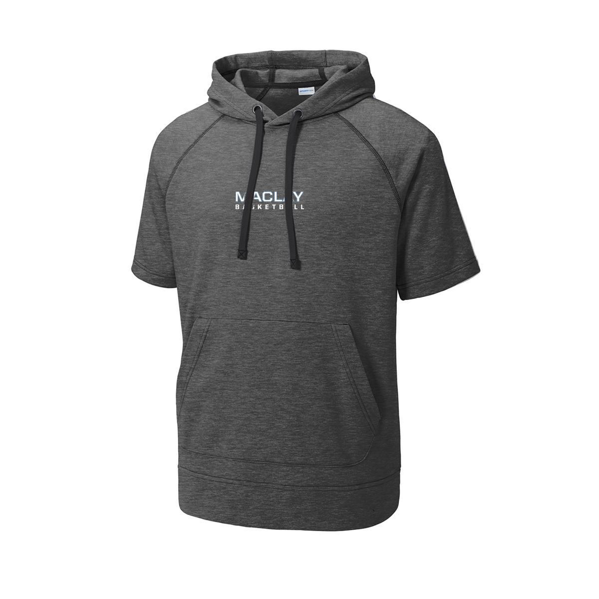 Adult Maclay Basketball Sport-Tek Tri-Blend SS Hoodie
