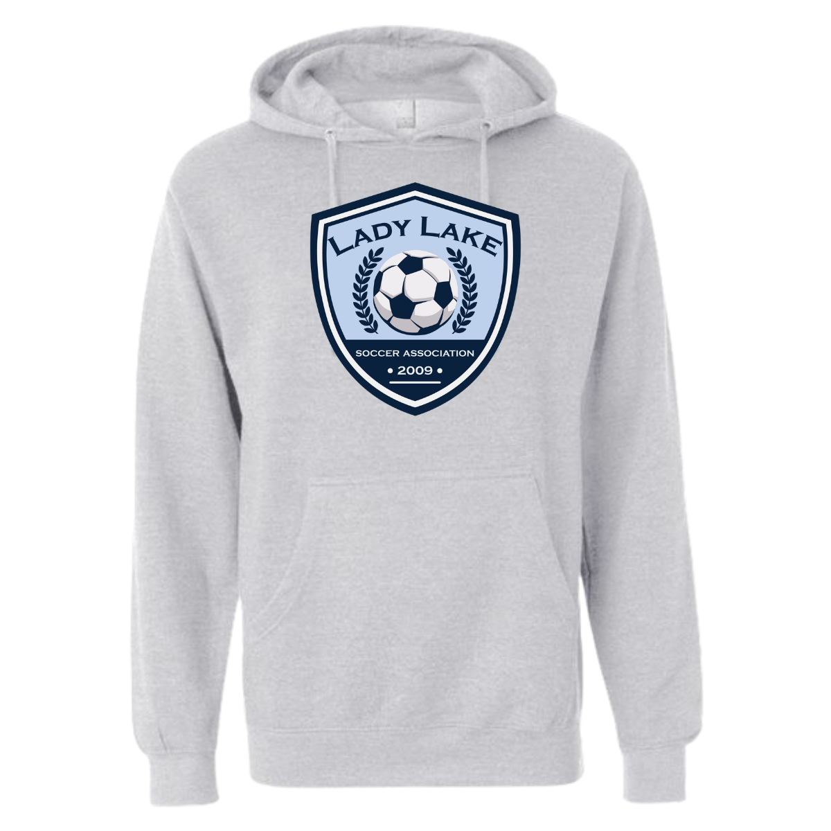 Adult Lady Lake Soccer Association ITC Midweight Hoodie