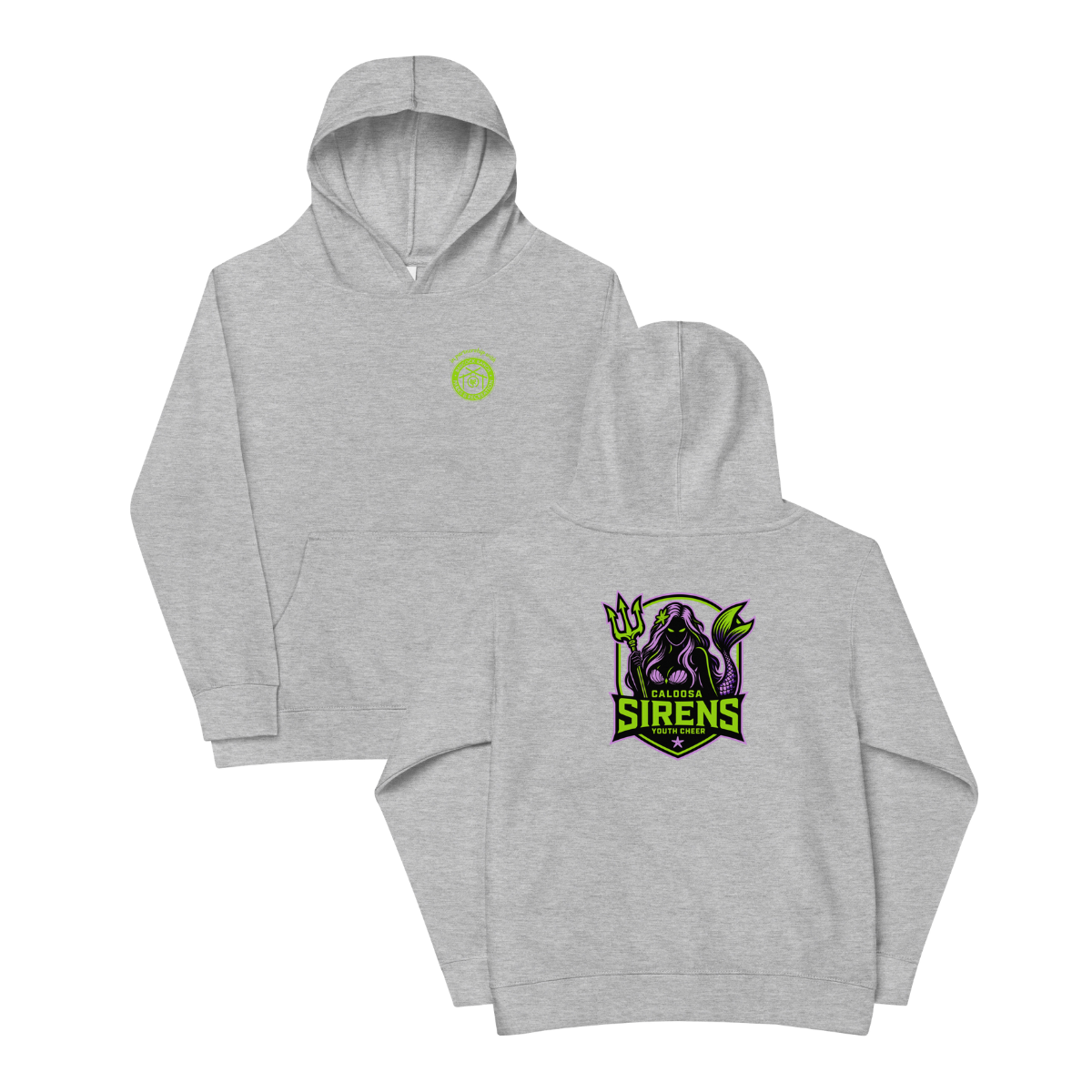Youth Caloosa Sirens Cotton Heritage Fleece Hoodie