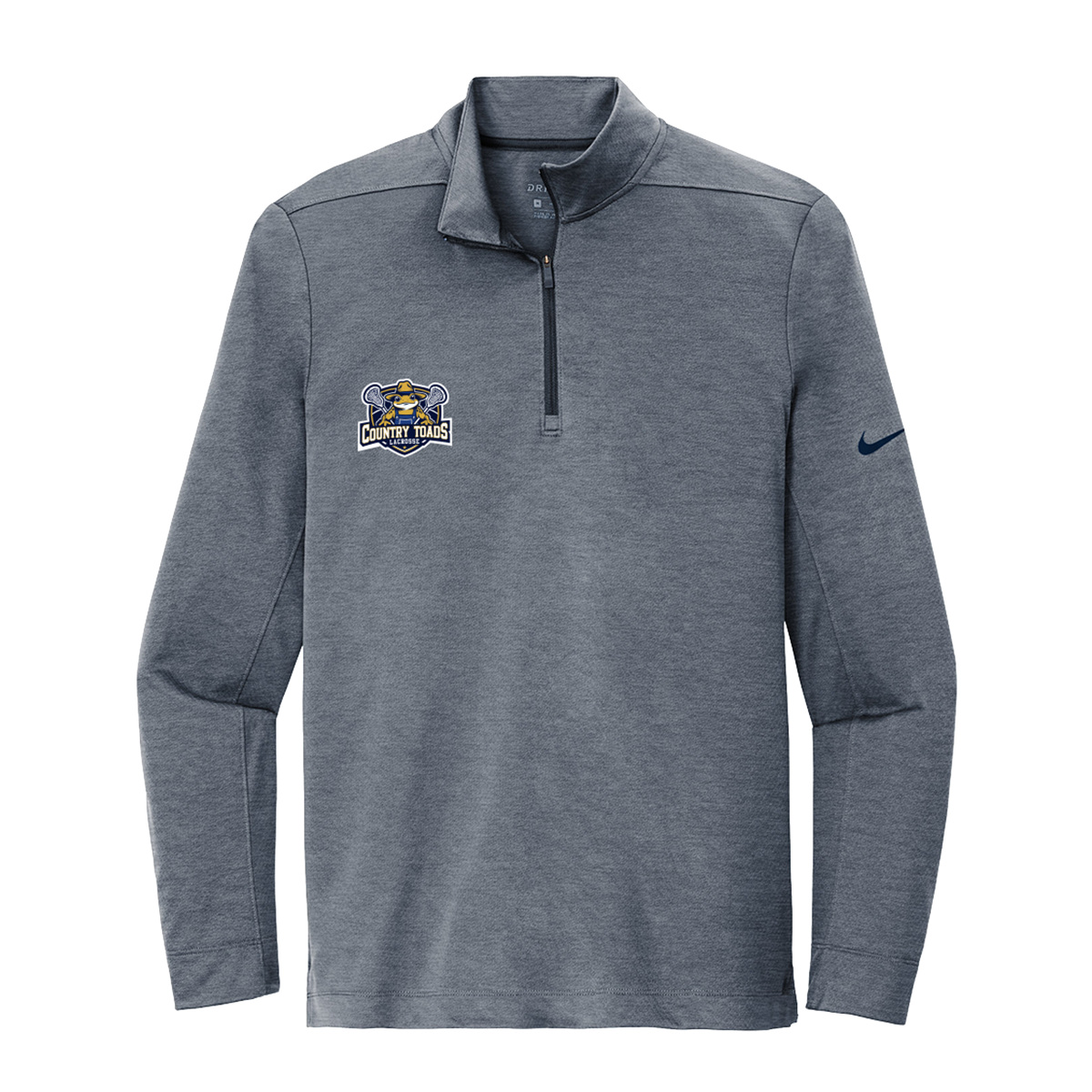 Adult Country Toads Lacrosse Nike Dry 1/2 Zip Cover Up